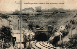 BONNIERES SUR SEINE -78- ENTREE DU TUNNEL DE BONNIERES A ROLLEBOISE - Bonnieres Sur Seine