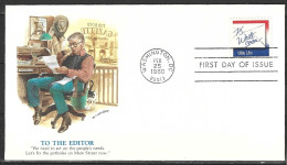 USA. N°1279 De 1980 Sur Enveloppe 1er Jour. Semaine De La Correspondance. - 1971-1980