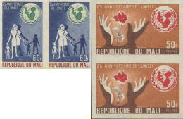 702302 MNH MALI 1971 25 ANIVERSARIO DE LA UNICEF - Mali (1959-...)