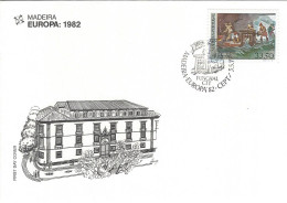 Envellope PORTUGAL MADERE Europa 1982 N° 82 Y & T - FDC