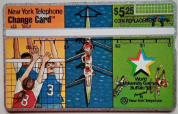 USA NYNEX $5.25  MINT "  World University Games 93 " - Cartes Holographiques (Landis & Gyr)