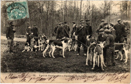 PC FORET DE RAMBOUILLET EQUIPAGE DE LA DUCHESSE D'UZES HUNTING SPORT (a35011) - Chasse