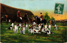 PC HUNTING SCENE ILLUSTRATION HUNTING SPORT (a35020) - Chasse