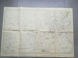 Topografische En Militaire Kaart - Stafkaart Proven / Watou / Abele 1922 (mise à Jour En 1912) - Cartes Topographiques