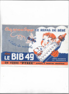 Buvard Ancien Le Bib 49 Le Repas De Bébé à L'abri Du Microbe - B