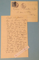 ● L.A.S 1885 Général Pierre CORONNAT Brest - Le Figaro - Tonkin - De Maupeou (tirailleurs Sénégalais) Lettre Autographe - Politiques & Militaires