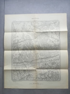 Topografische En Militaire Kaart - Stafkaart Houtave, Meetkerke, Stalhille 1923 - Cartes Topographiques