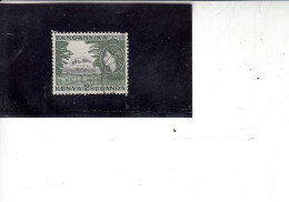 KENIA-UGANDA-TANGANIKA  1954-8 - Yvert  98° - Lilimandgiaro - Volcans