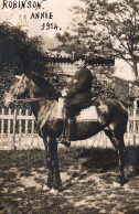 Le Plessis Robinson - Carte Photo - Cavalier , Homme à Cheval - 1914 - Le Plessis Robinson