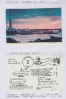 USA  Alaska Postcard "North Slope Oil Well" Polar Bear Local Post Deadhorse   Ca Deadhorse NOV 14 1983 (BS161) - Wetenschappelijke Stations & Arctic Drifting Stations