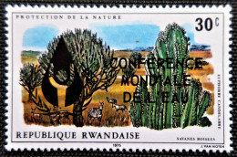 Rwanda 1977 United Nations Conference Over Problems Of Water Supply  Stampworld  N°   865 - Usati