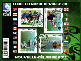 France Oblitération Cachet à Date BF N° F 4576 - Sport - Rugby - Coupe Du Monde 2011 - Oblitérés