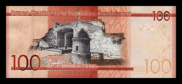 República Dominicana 100 Pesos Dominicanos 2014 Pick 190a Low Serial 661 Sc Unc - Repubblica Dominicana