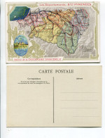 Chromo Format Carte Postale AIGUEBELLE Département Departements 64 BASSES PYRENEES ATLANTIQUES - Aiguebelle