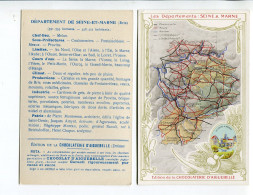 Chromo Format Carte Postale AIGUEBELLE Département Departements 78 SEINE Et MARNE - Aiguebelle