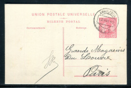 Portugal - Entier Postal De Faro Pour Paris En 1910  - M 57 - Entiers Postaux