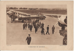 PHOTO AEROPORT Du BOURGET AGF 60 Collection AIR FRANCE BLOCH MB 220 AUVERGNE F-AOHD - Aviation