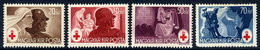 HUNGARY 1944 Red Cross  MNH / **.  Michel 749-52 - Nuevos