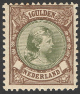 Nederland 1896 NVPH Nr 46 Ongebruikt/MH Prinses Wilhelmina, Princess Wilhelmina - Unused Stamps