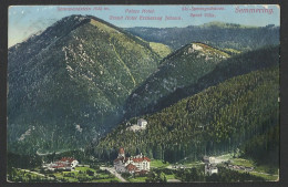 SEMMERING - Grand Hotel Erzherzog Johann - Panorama Ed. P. Ledermann - 1913 Old Postcard (see Sales Conditions) 08300 - Semmering