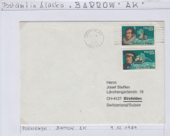 USA  Alaska Barrow Ca Barrow 9.12.1989 (BS164) - Wetenschappelijke Stations & Arctic Drifting Stations