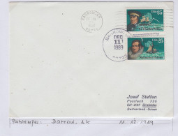 USA  Alaska Barrow Ca Barrow DEC 11 1989 (BS164A) - Wetenschappelijke Stations & Arctic Drifting Stations