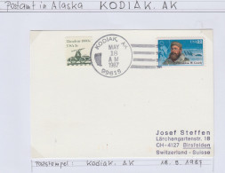 USA  Alaska Kodiak Ca Kodiak  MAY 18 1987 (BS165) - Stazioni Scientifiche E Stazioni Artici Alla Deriva