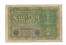 GERMANIA 50 MARK 1919 - 50 Mark