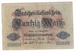 GERMANIA 50 MARK 1914 - 50 Mark