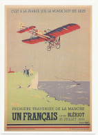 CPM Première Traversée Manche Français Louis BLERIOT 1909 Repro De CARTEXPO Affiche De 1930 - ....-1914: Voorlopers