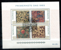 NORWEGEN - Block 20, Bl.20 Canc. - Tag Der Briefmarke, Day Of The Stamp, Jour Du Timbre - NORWAY / NORVÈGE - Hojas Bloque