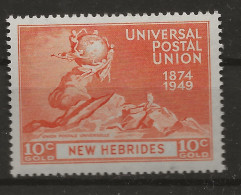 New Hebrides, 1949, SG  64, MNH - Unused Stamps