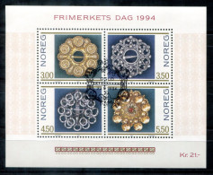 NORWEGEN - Block 21, Bl.21 Canc. - Tag Der Briefmarke, Day Of The Stamp, Jour Du Timbre - NORWAY / NORVÈGE - Blocchi & Foglietti