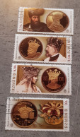 ROMANIA  ROYAL  SET USED - Gebruikt