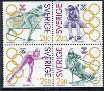 SWEDEN 1992 Olympic Gold Medal Winners II MNH / **.  Michel 1705-08 - Unused Stamps