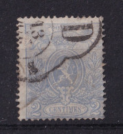 DDEE 271 - TP Médaillon 24 A Petit Lion 2 C - Cachet Elliptique Pour Imprimés - 1866-1867 Kleine Leeuw