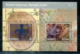 NORWEGEN - Block 30, Bl.30 Mnh - Mythologie, Mythology - NORWAY / NORVÈGE - Hojas Bloque