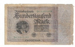 GERMANIA 100000 MARK 1923 - 100000 Mark