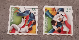 ROMANIA JUDO SET USED - Used Stamps