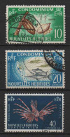 Nouvelles Hébrides - 1965 - Faune Et Flore  -- N° 215 à 217  - Oblit -Used - Usati