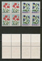 ICELAND   Scott #309-10** MINT NH BLOCKS Of 4 (CONDITION AS PER SCAN) (Stamp Scan # 916-2) - Blokken & Velletjes