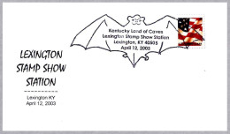 KENTUCKY LAND OF CAVES. Murcielago - Bat. Lexington KY 2003 - Bats