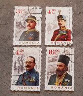 ROMANIA ETERNAL GLORY TO THE HEROES OF THE FIRST WORLD WAR SET USED - Usado