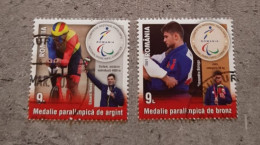 ROMANIA CYCLING &JUDO SET USED - Gebruikt