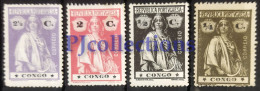 N1254- CONGO PORTOGHESE - PORTUGUESE CONGO 1914 CERES SET 4 STAMPS MH - Portuguese Congo