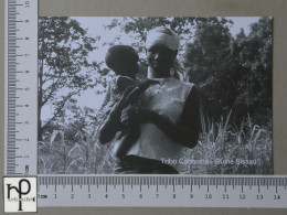 GUINÉ-BISSAU  - TRIBO CABOIANA - COSTUMES - 2 SCANS  - (Nº54795) - Guinea-Bissau