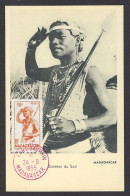 Danseur Du Sud Madagascar Carte-maximum 301 - Altri & Non Classificati