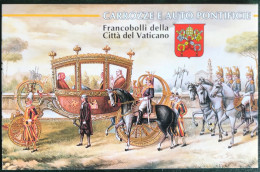 Città Del Vaticano - Vaticaanstad - VEL1/26 - 1997 - MNH - Michel PB6 - Voertuigen Van De Paus - Postzegelboekjes