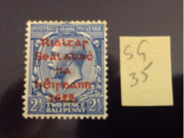 IRELAND:  SG 35 2½d Blue Mounted Mint - Neufs