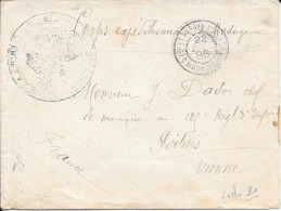 Madagascar Corps Expéditionnaire 1895 - Cartas & Documentos